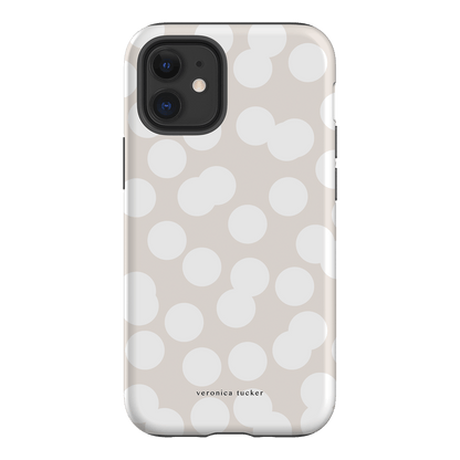 Confetti White Printed Phone Cases iPhone 12 / Armoured by Veronica Tucker - The Dairy