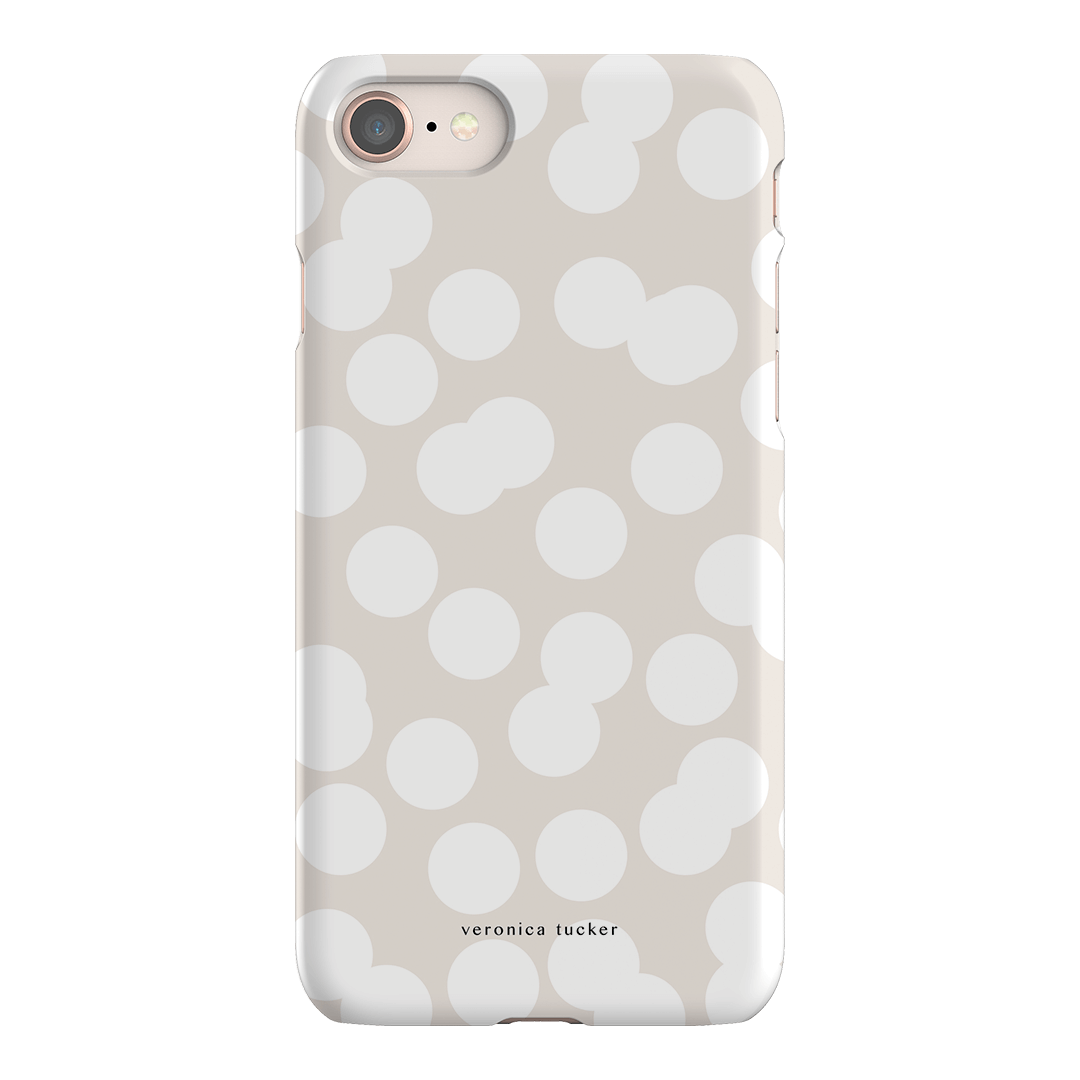 Confetti White Printed Phone Cases iPhone 8 / Snap by Veronica Tucker - The Dairy