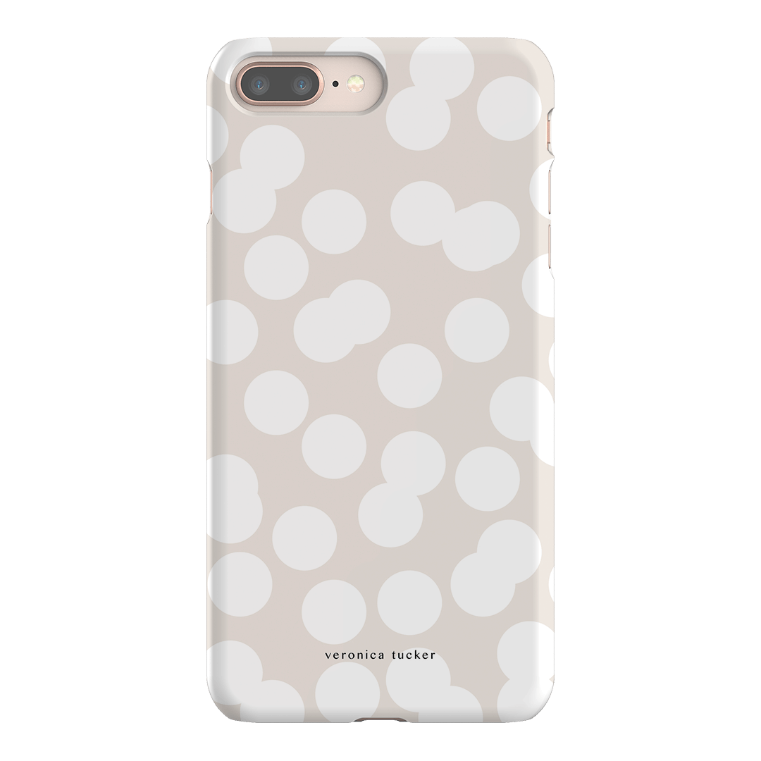 Confetti White Printed Phone Cases iPhone 8 Plus / Snap by Veronica Tucker - The Dairy