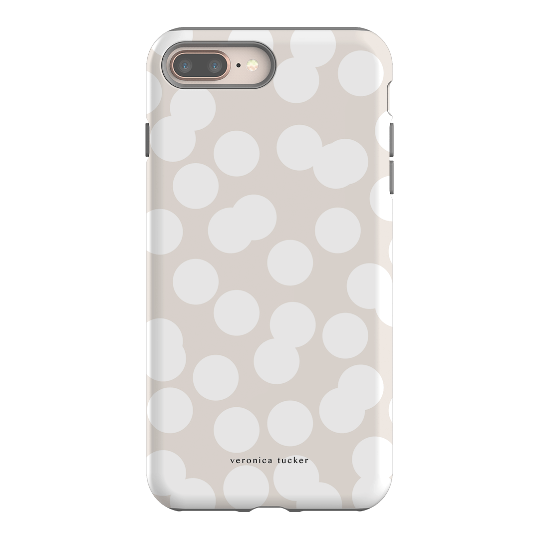 Confetti White Printed Phone Cases iPhone 8 Plus / Armoured by Veronica Tucker - The Dairy
