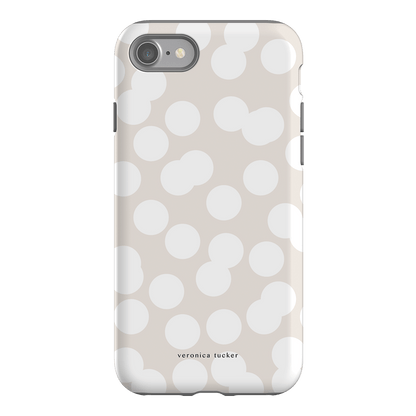 Confetti White Printed Phone Cases iPhone SE / Armoured by Veronica Tucker - The Dairy