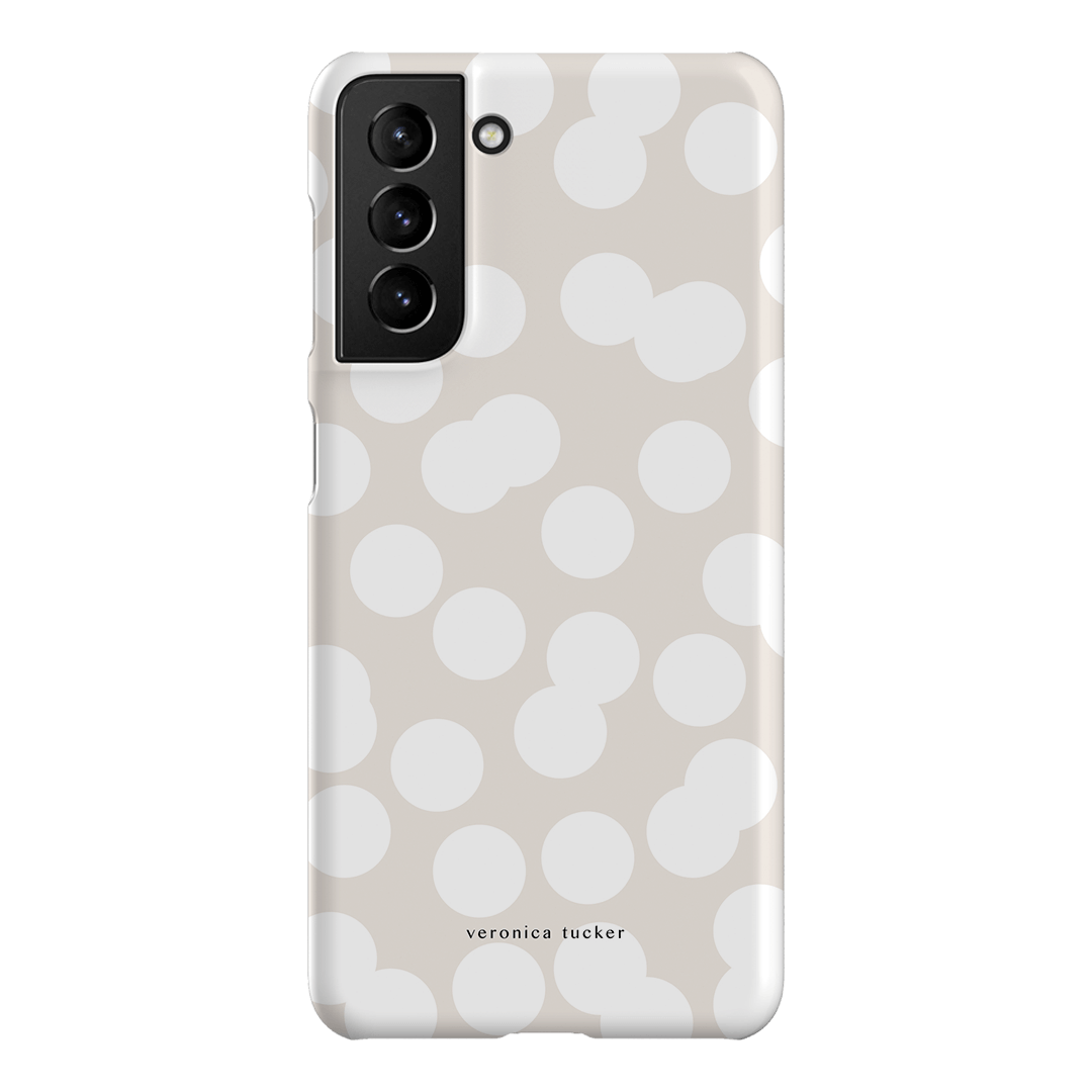 Confetti White Printed Phone Cases Samsung Galaxy S21 / Snap by Veronica Tucker - The Dairy