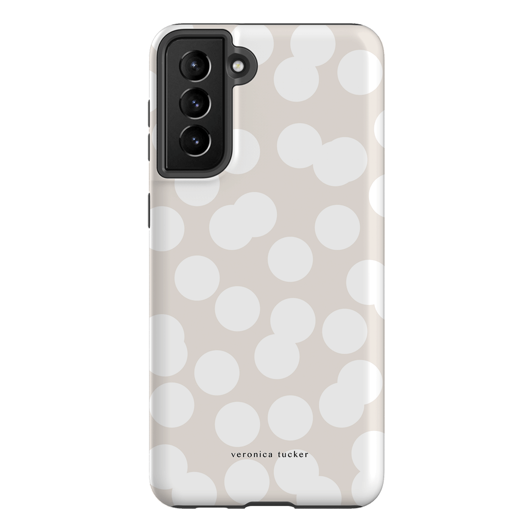 Confetti White Printed Phone Cases Samsung Galaxy S21 Plus / Armoured by Veronica Tucker - The Dairy