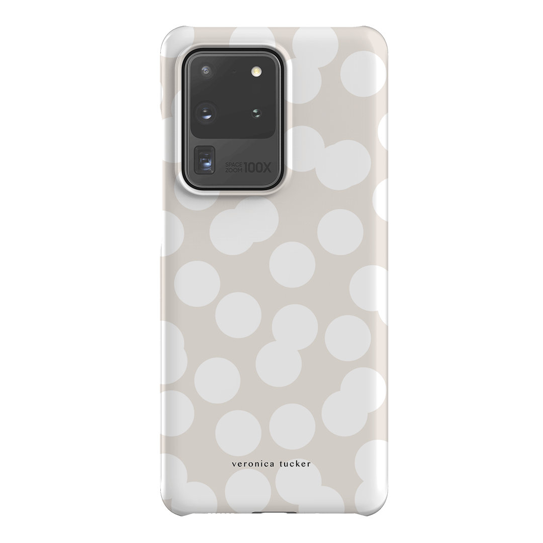 Confetti White Printed Phone Cases Samsung Galaxy S20 Ultra / Snap by Veronica Tucker - The Dairy