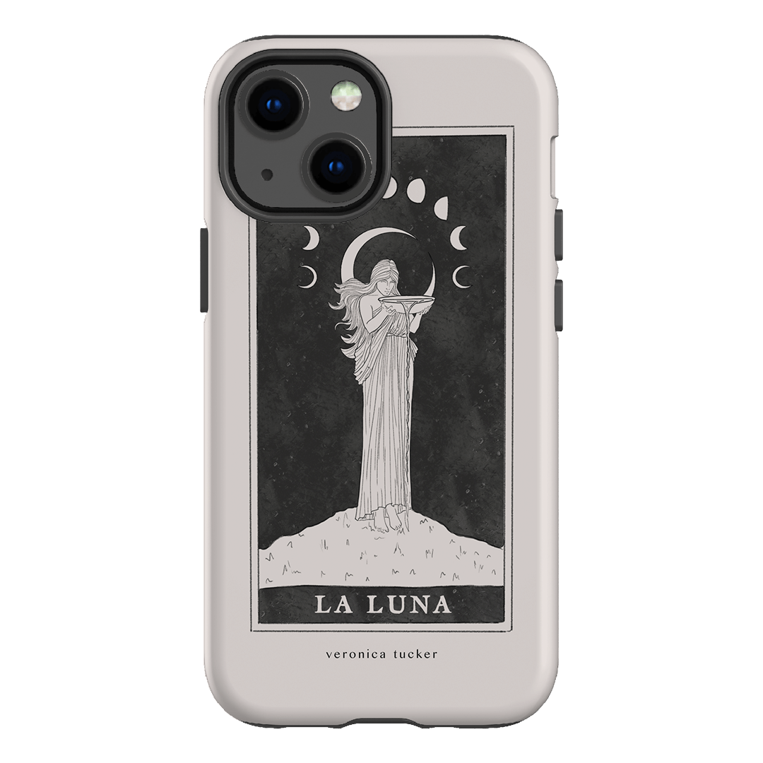 La Luna Tarot Card Printed Phone Cases iPhone 13 Mini / Armoured by Veronica Tucker - The Dairy