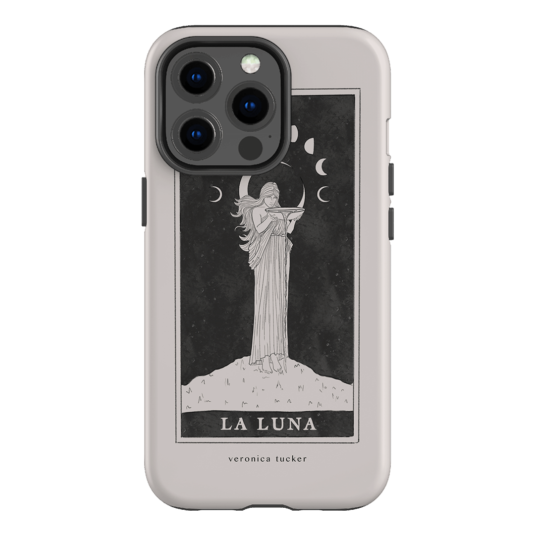 La Luna Tarot Card Printed Phone Cases iPhone 13 Pro / Armoured by Veronica Tucker - The Dairy