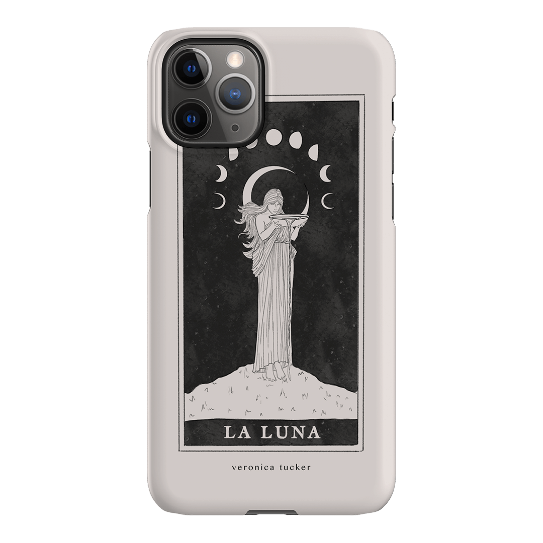 La Luna Tarot Card Printed Phone Cases iPhone 11 Pro / Snap by Veronica Tucker - The Dairy