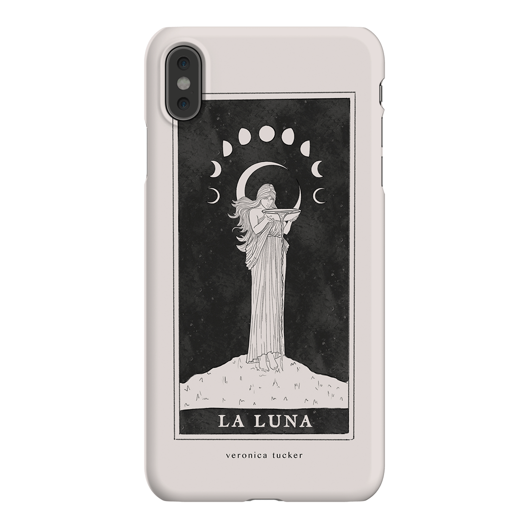 La Luna Tarot Card Printed Phone Cases iPhone XS Max / Snap by Veronica Tucker - The Dairy