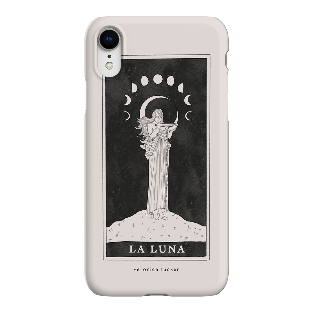 La Luna Tarot Card Printed Phone Cases iPhone XR / Snap by Veronica Tucker - The Dairy