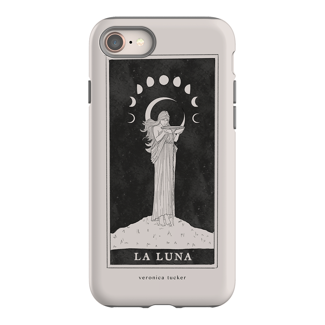 La Luna Tarot Card Printed Phone Cases iPhone 8 / Armoured by Veronica Tucker - The Dairy