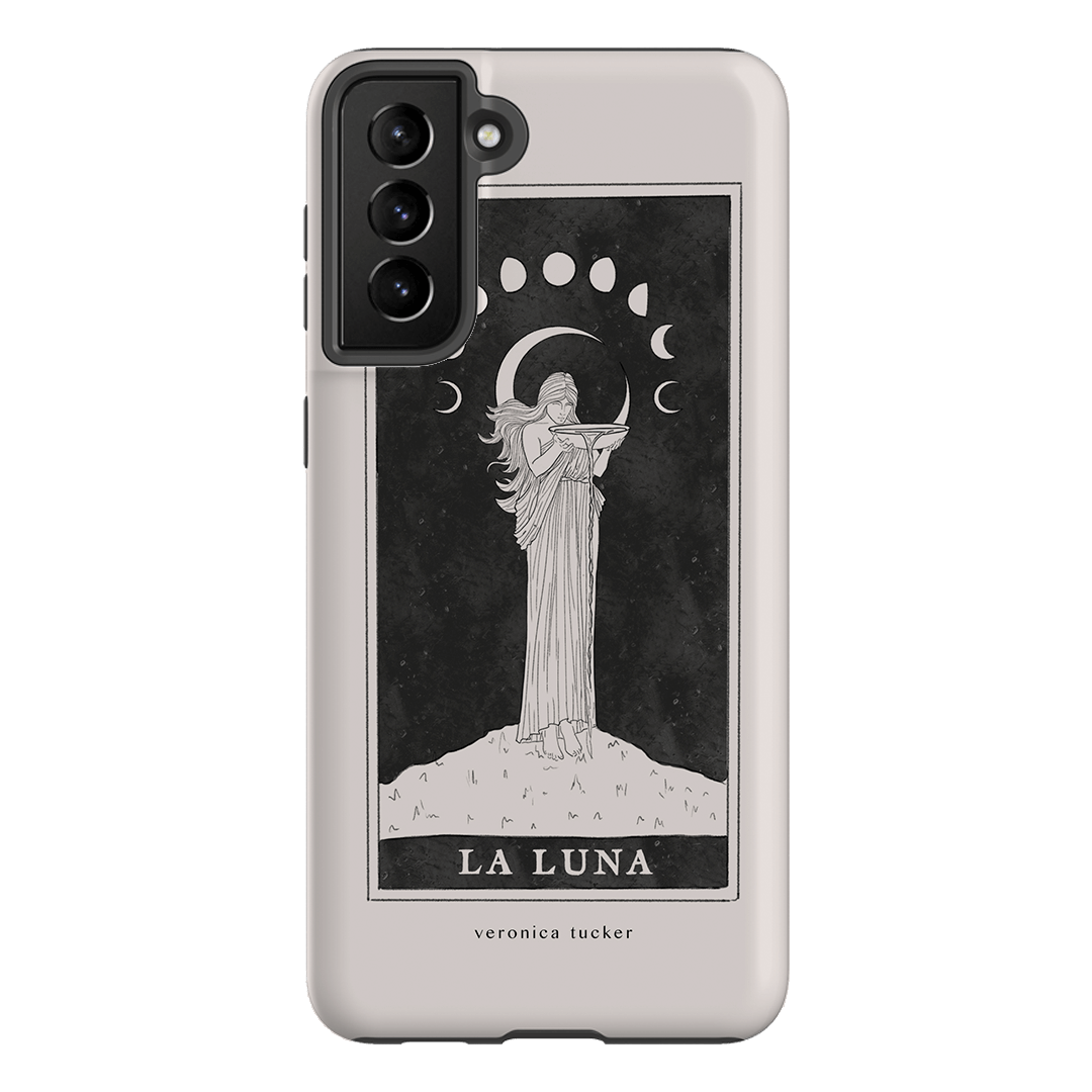 La Luna Tarot Card Printed Phone Cases Samsung Galaxy S21 Plus / Armoured by Veronica Tucker - The Dairy