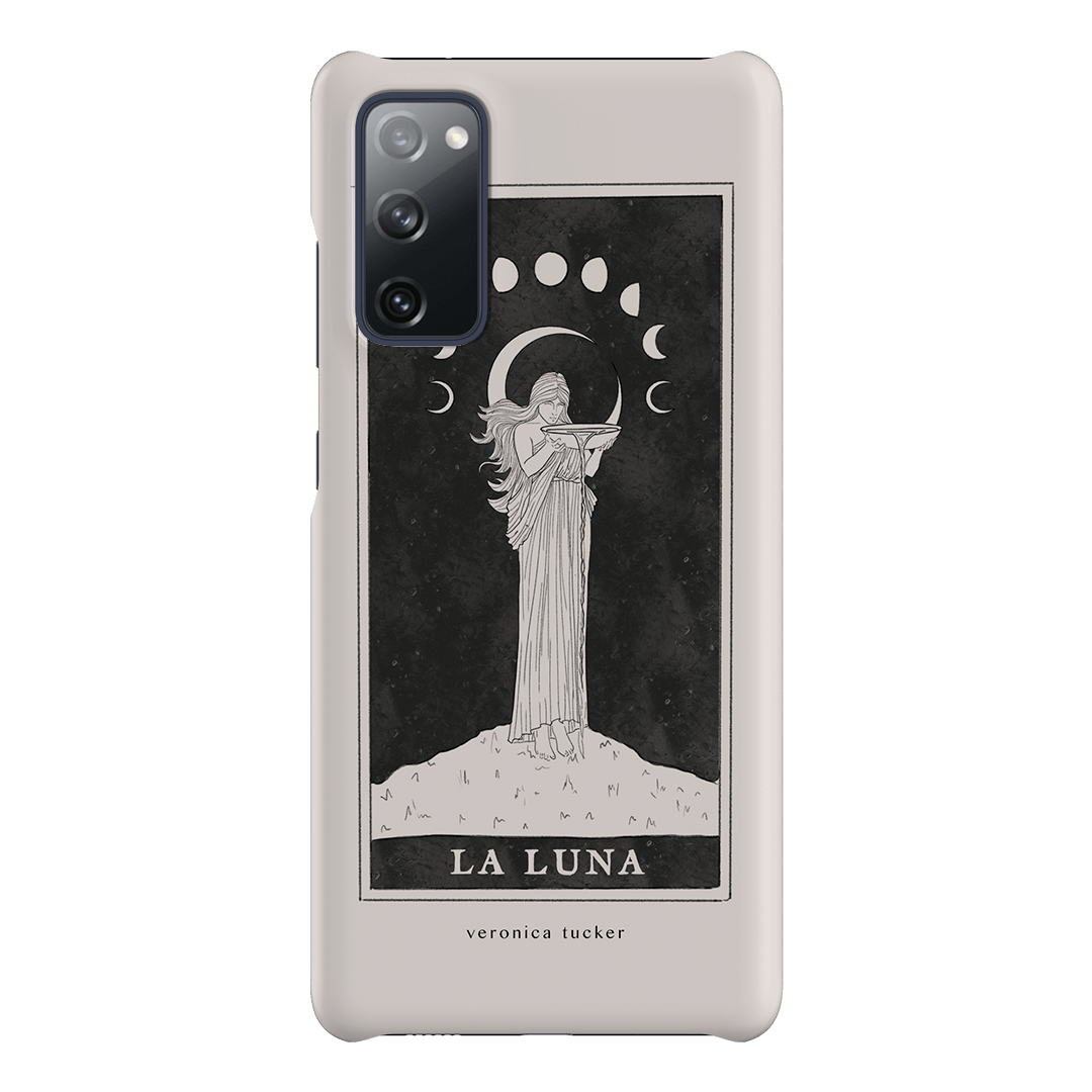 La Luna Tarot Card Printed Phone Cases Samsung Galaxy S20 FE / Snap by Veronica Tucker - The Dairy