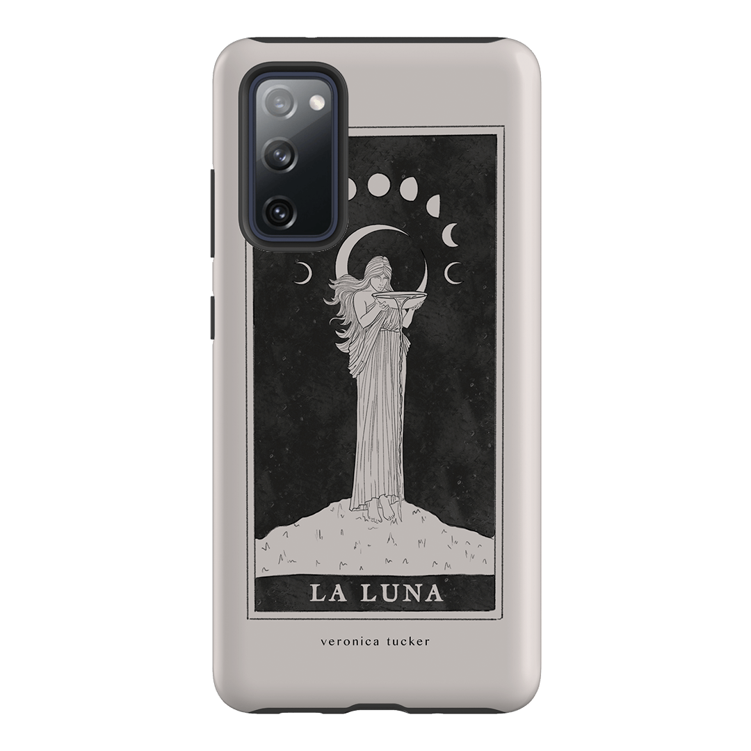 La Luna Tarot Card Printed Phone Cases Samsung Galaxy S20 FE / Armoured by Veronica Tucker - The Dairy