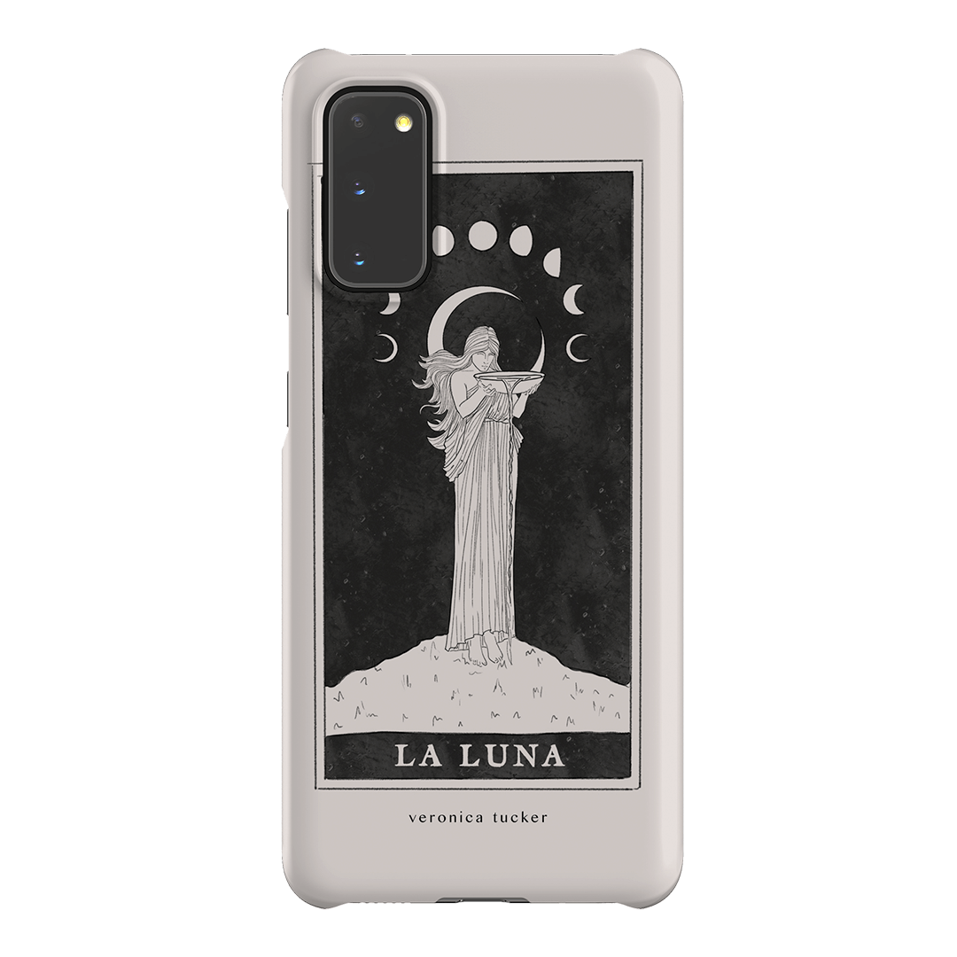 La Luna Tarot Card Printed Phone Cases Samsung Galaxy S20 / Snap by Veronica Tucker - The Dairy