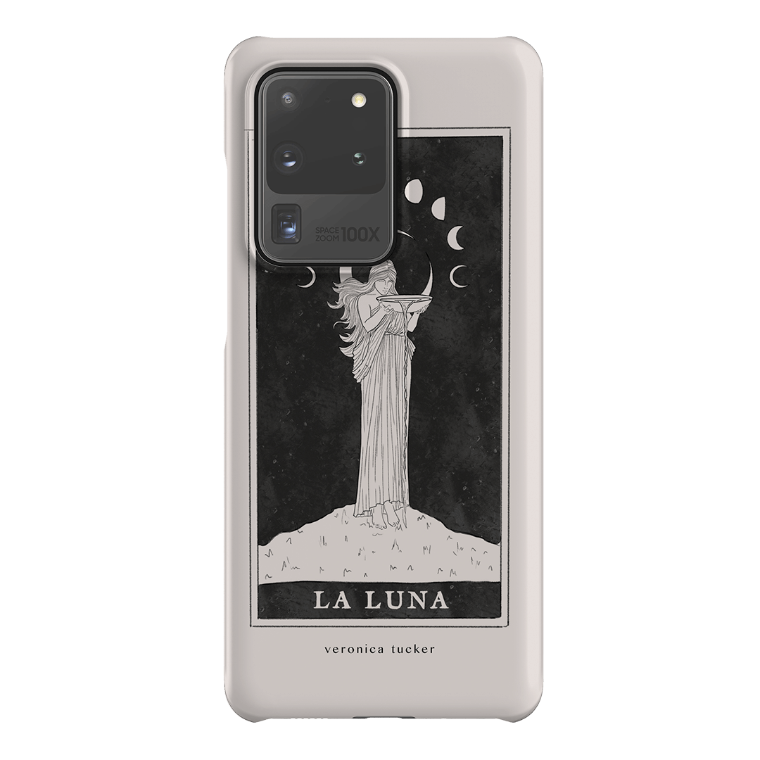 La Luna Tarot Card Printed Phone Cases Samsung Galaxy S20 Ultra / Snap by Veronica Tucker - The Dairy