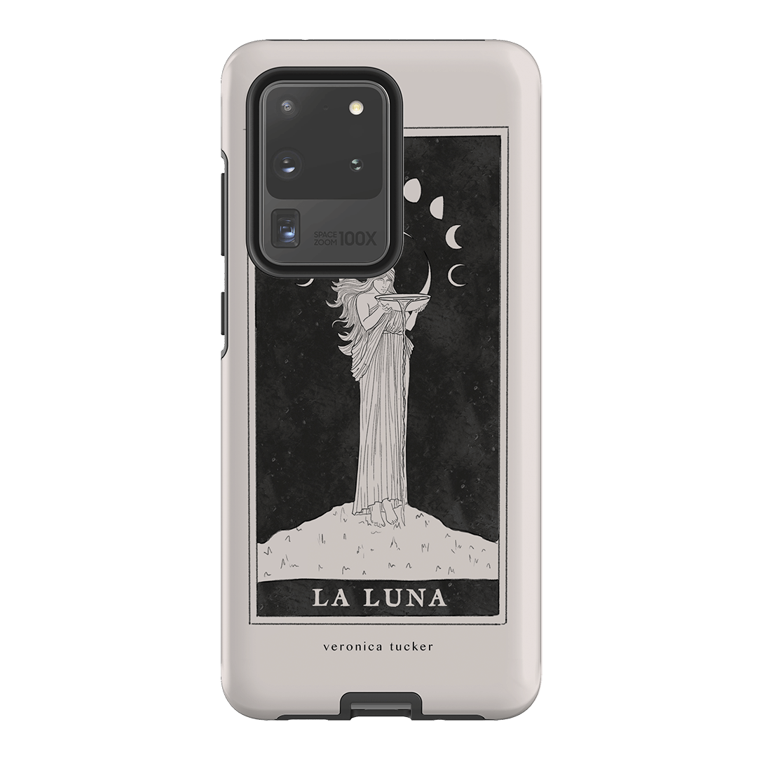 La Luna Tarot Card Printed Phone Cases Samsung Galaxy S20 Ultra / Armoured by Veronica Tucker - The Dairy