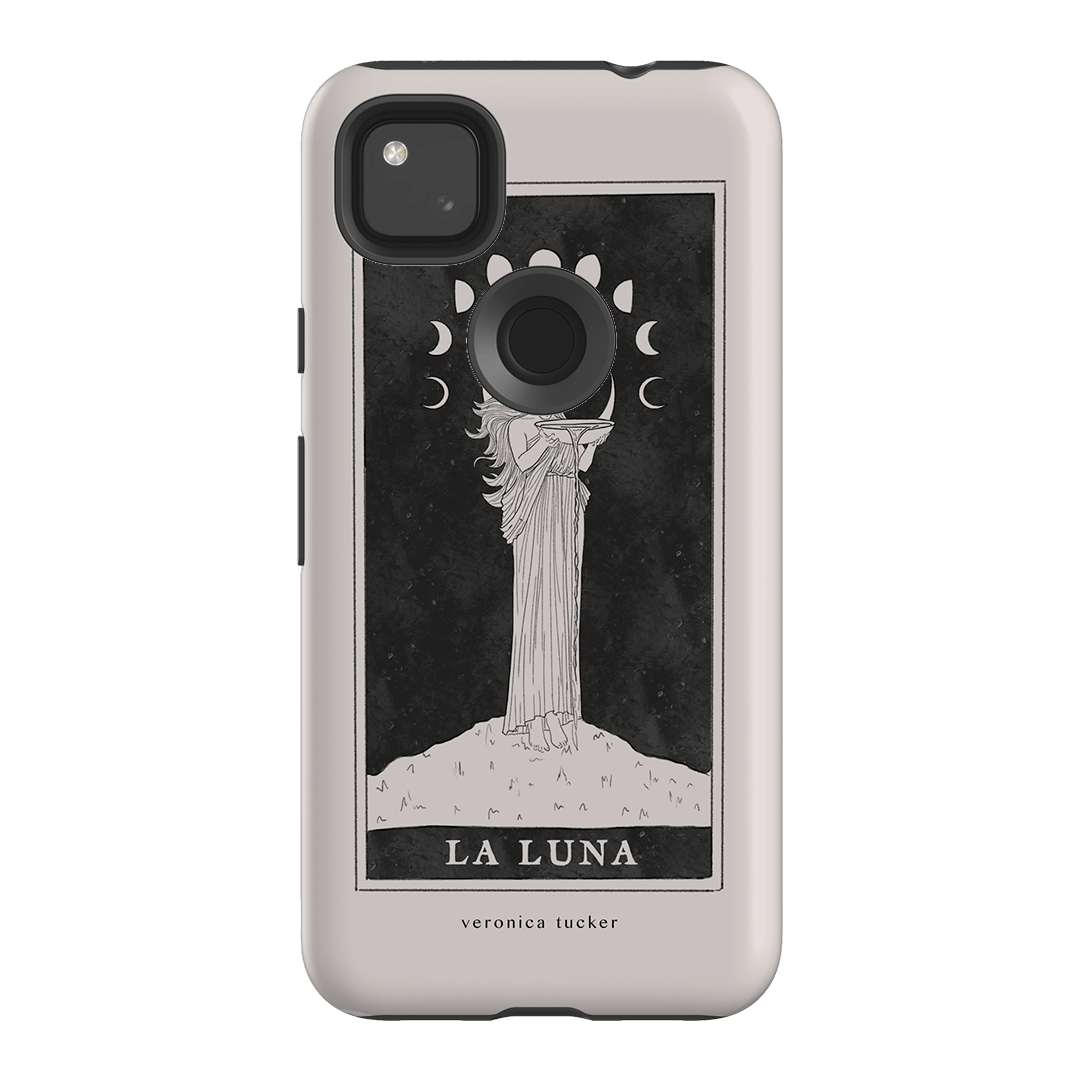 La Luna Tarot Card Printed Phone Cases Google Pixel 4A 4G / Armoured by Veronica Tucker - The Dairy