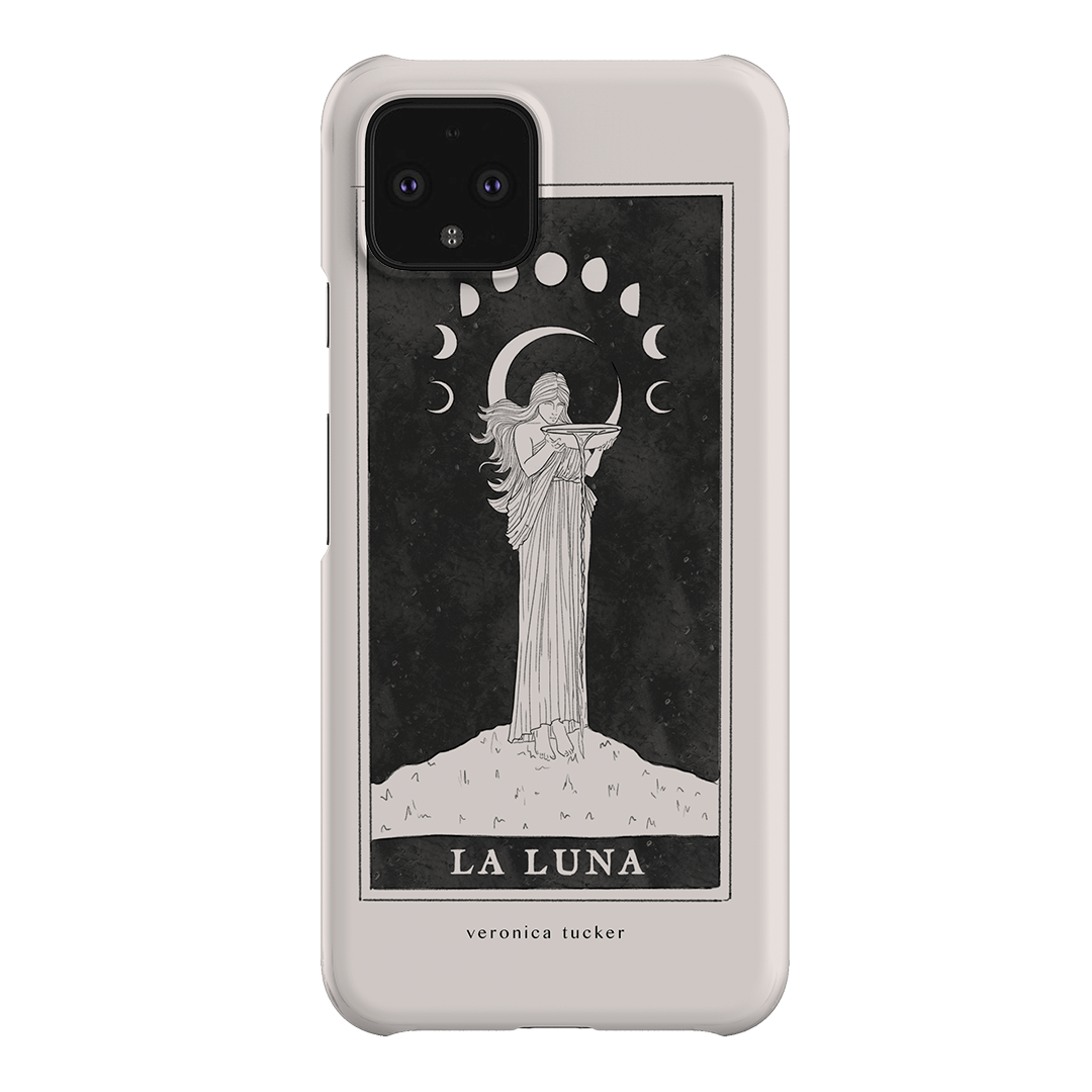 La Luna Tarot Card Printed Phone Cases Google Pixel 4 / Snap by Veronica Tucker - The Dairy