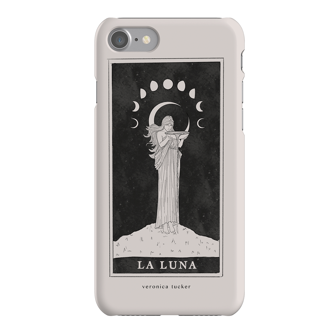La Luna Tarot Card Printed Phone Cases iPhone SE / Snap by Veronica Tucker - The Dairy