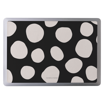 Pebbles Noir Laptop Skin Laptop Skin by Veronica Tucker - The Dairy