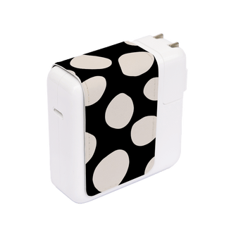 Pebbles Noir Power Adapter Skin Power Adapter Skin Small by Veronica Tucker - The Dairy