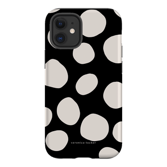 Pebbles Noir Printed Phone Cases iPhone 12 / Armoured by Veronica Tucker - The Dairy