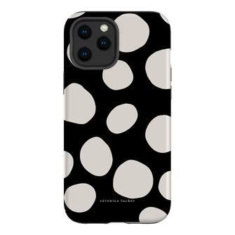 Pebbles Noir Printed Phone Cases iPhone 12 Pro Max / Armoured by Veronica Tucker - The Dairy