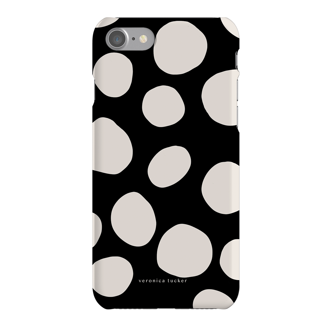 Pebbles Noir Printed Phone Cases iPhone SE / Snap by Veronica Tucker - The Dairy