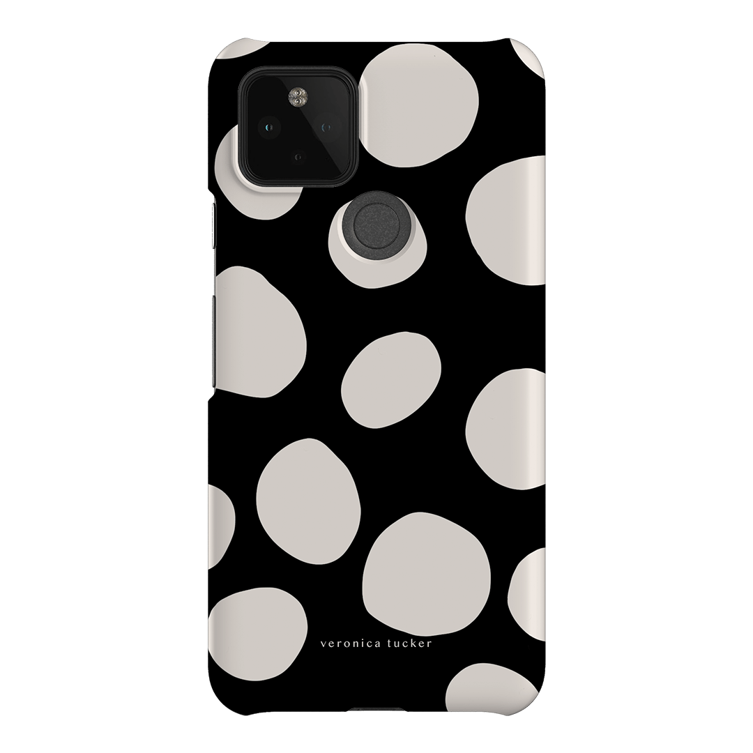 Pebbles Noir Printed Phone Cases Google Pixel 5 / Snap by Veronica Tucker - The Dairy